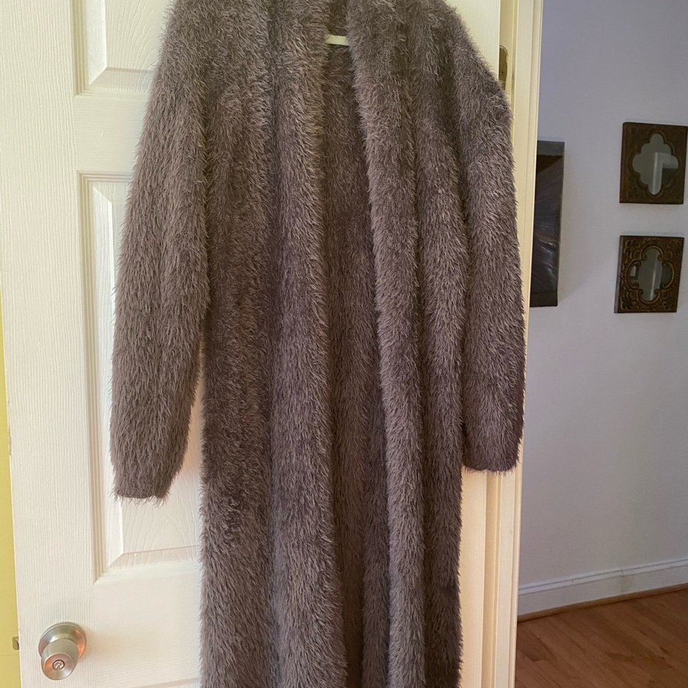 Gray Teddy Jacket